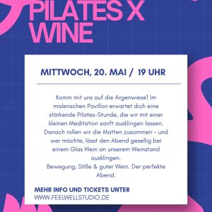 Pilates X Wine